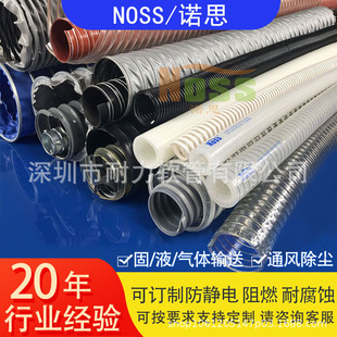 Halogen-Free Flame Retardant Nylon Hose Double Opening Low Smoke Pa Hose Vc Grade Black Flame Retardant Nylon Corrugated Hose