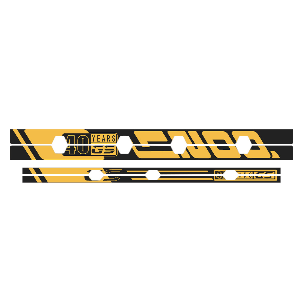 Para motocicletas BMW con ruedas con agujeros pegatinas decorativas creativas R1200GS 2006-2018