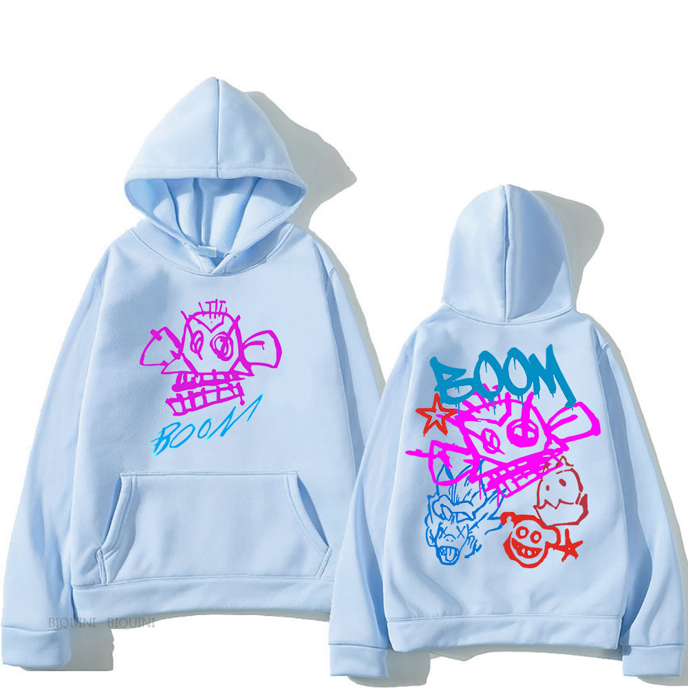 Arcane Jinx Cartoon Hooded Long Sleeve Harajuku Kawaii