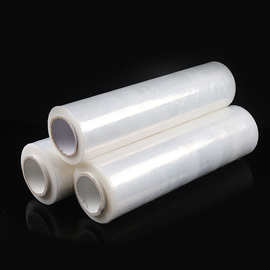 45cm大卷透明塑料拉伸PE防水打包膜定制批发工业保护 拉伸缠绕膜