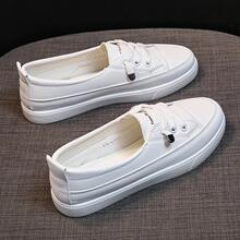 A 98061 Flat White Shoes ƽ��С��ŮЬ�羳����ͨ��