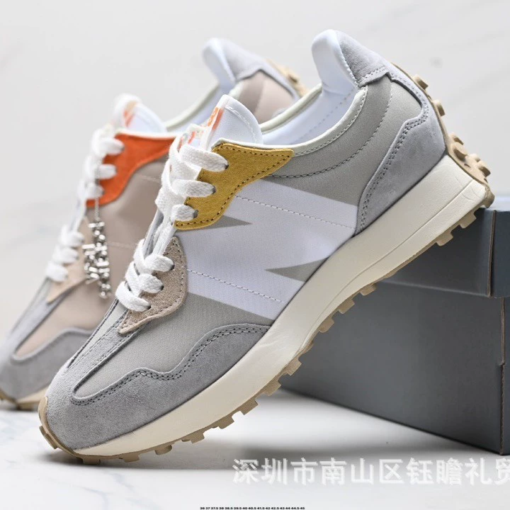 [New Balance NB327 новая версия Пуаньшэнь оригинал дышащие мужские и женские ретро повседневные спортивные беговые дедушки]