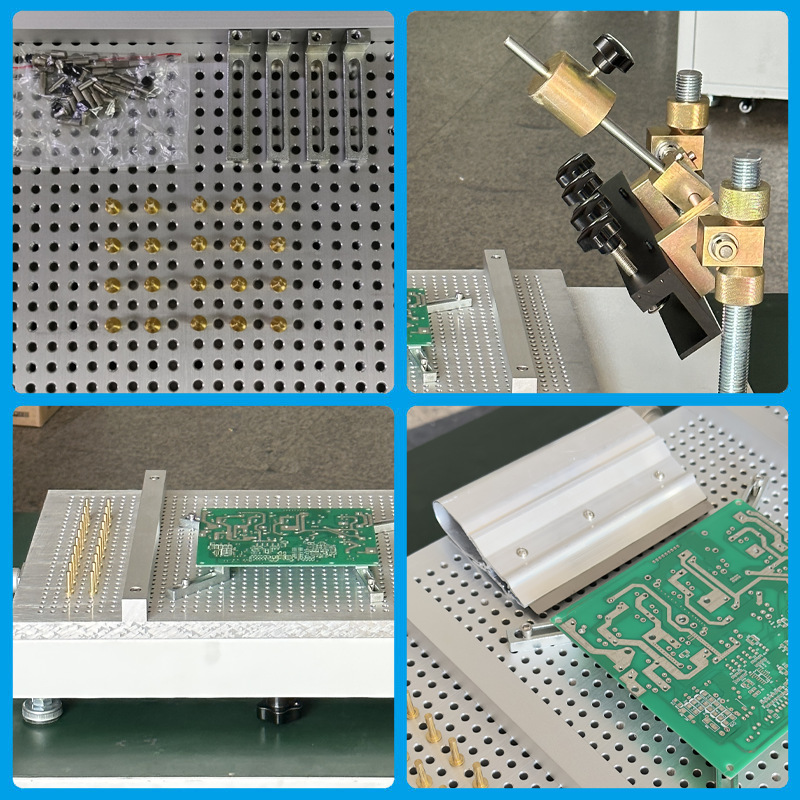mesa de impresión manual de alta precisión tinta de pasta de estaño pequeña impresión de serigrafía manual de un solo lado placa de circuito PCB microimpresora image 3