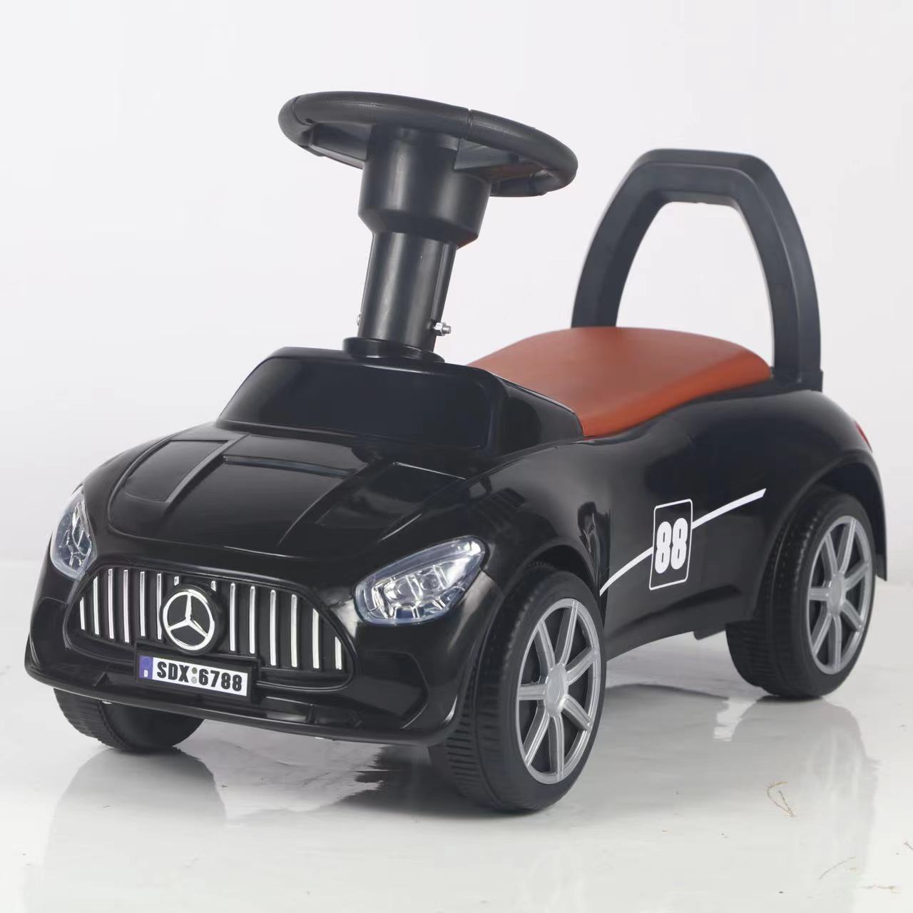 Carro para niños, coche torcido, 1-3 años, coche de juguete para bebés, coche, rueda universal, coche antideslizante