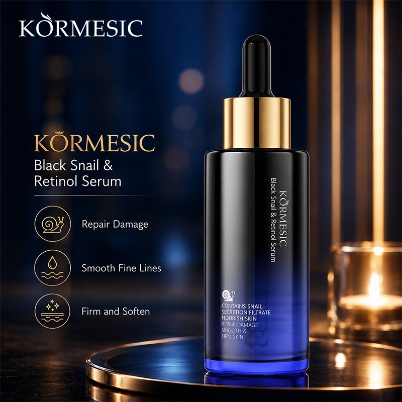 Kormesic İlbiz və Retinol Esansı Üz Serumu