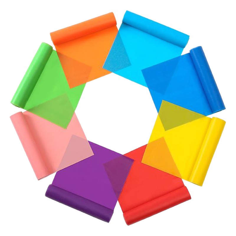 Banda elástica de látex ecológica para yoga y entrenamiento físico