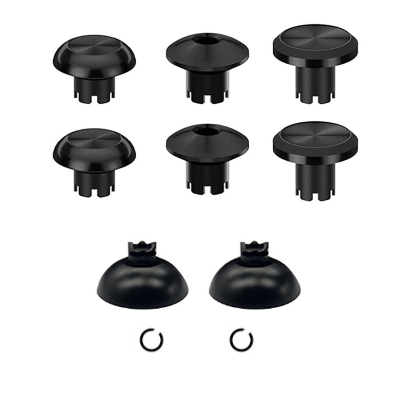 Switch Pro/X One/P4/P5/Edge Elite Controller Joystick Caps Anti-Slip Metal Button Caps