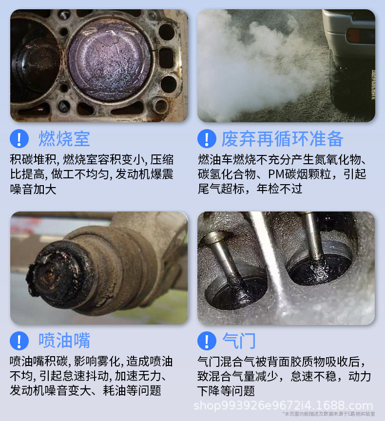 E Road Chichi Gasoline Car Exhaust Treatment Purifier Reduces Cohcnox Without Disassembly, Removes Carbon, and Aids in Passing Annual Inspection
