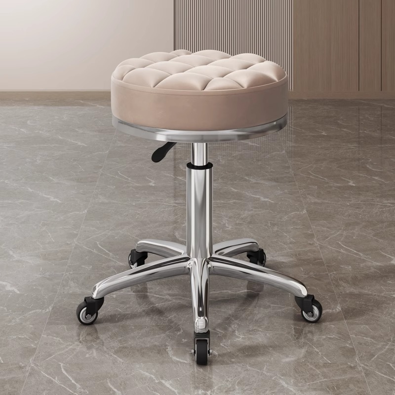 美容スツール、美容室専用昇降回転滑車、理髪用大型作業スツール、理髪店家庭用ネイリストチェア