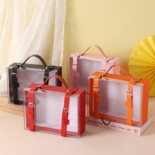 亚克力背带裤透明创意伴手礼盒伴娘伴手礼盒生日礼盒回礼婚庆礼盒