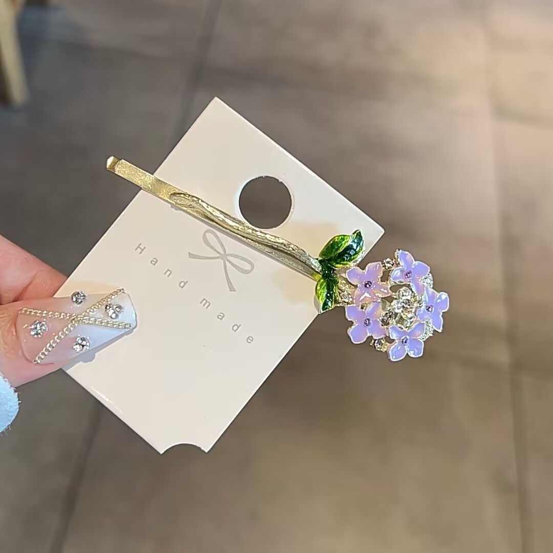 등나무 꽃송이 클립 8.5cm