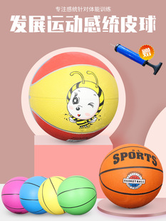 Kindergarten Kidsren's Small Ball Basketball Sensory Training Equipment Home Outdoor Physical Fitness Sports Physical Toys