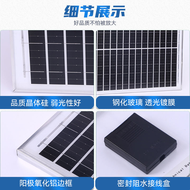 Солнечная панель Tai Feng 18V 20W стандарт