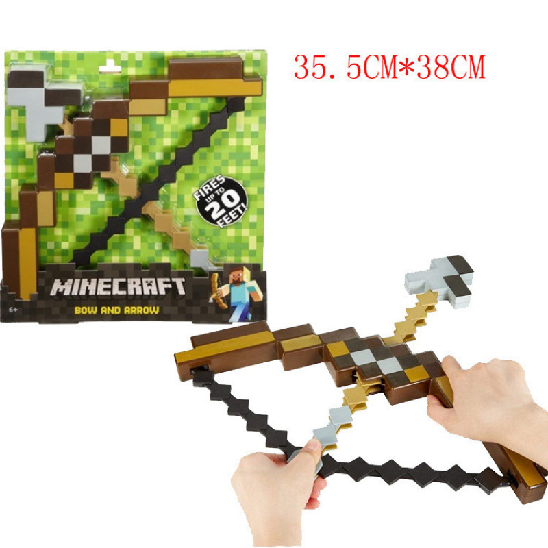 Minecraft 周辺機器泡おもちゃ剣原稿ゲームレンガ石剣武器ピクセルモデル|undefined