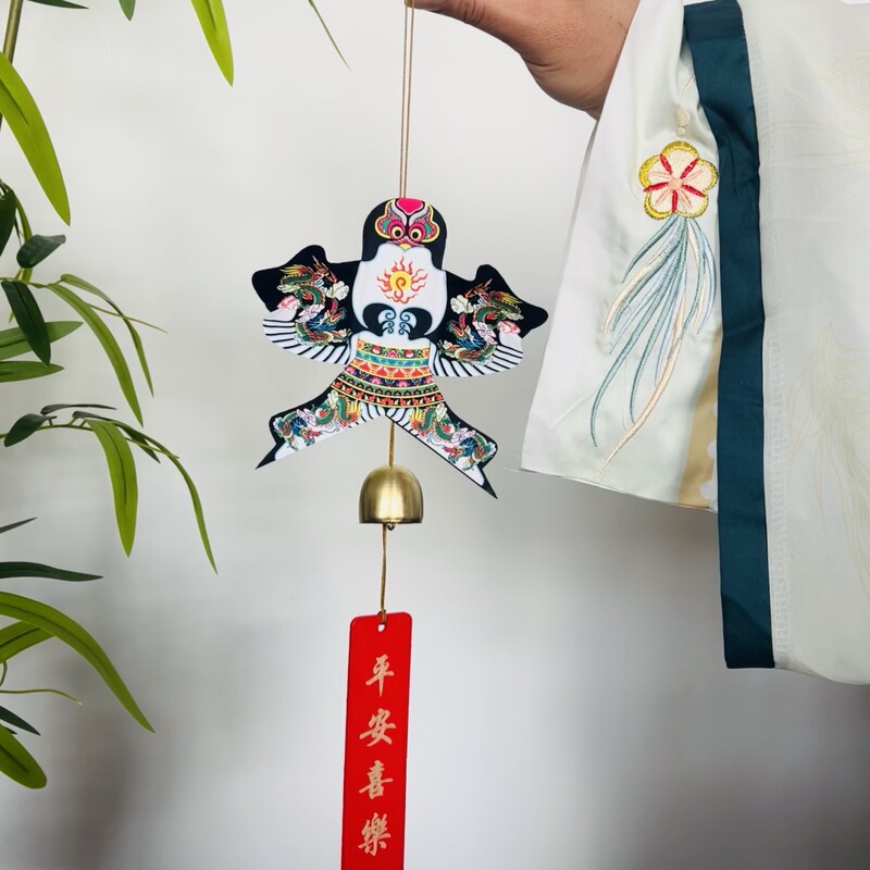 風鈴濰坊手工芸品ペンダント伝統民俗写真撮影用道具漢服撮影用飾り|undefined