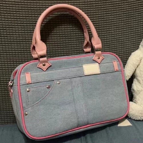 New Japanese style small food bag, two-dimensional student uniform tote bag, daily commuting shoulder hand-held crossbody bag