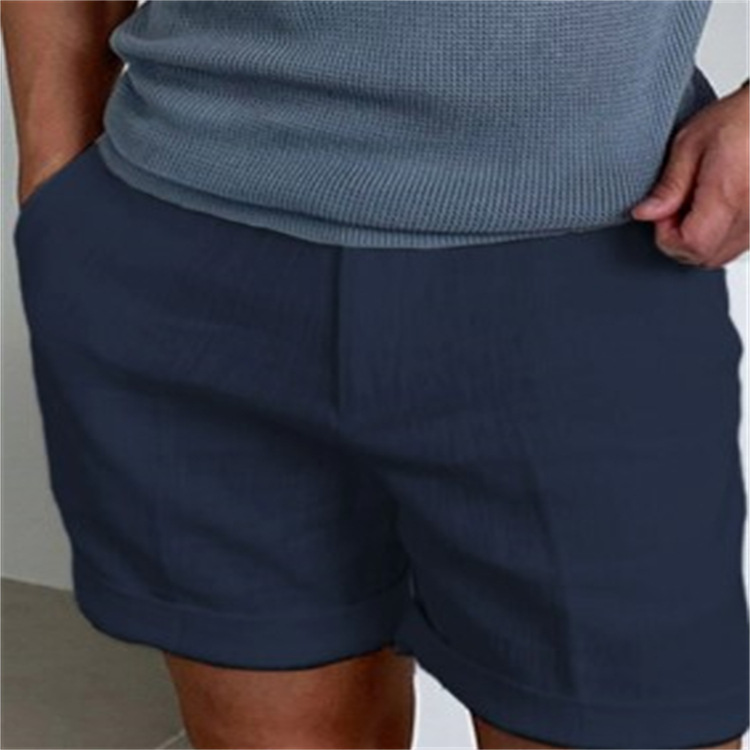 Solid Color Pattern Men's Solid Color Casual Sports Regular Fit Men's Bottoms