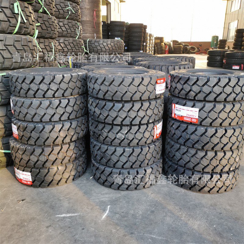 供应钢丝叉车胎7.00R12 700R12 REM6花纹 适用于机场牵引车