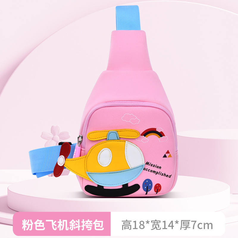 Nuevo Avión de dibujos animados kindergarten schoolbag bebé niño niña mochila imprimible anti-perdida mochila para niños