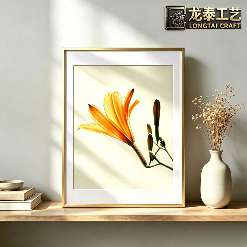 3887- Amazon Metal Photo Frame Narrow Edge Picture Frame Gold 11*14 Wall Hanging 8*10 Tabletop 12*18 Hanging Style