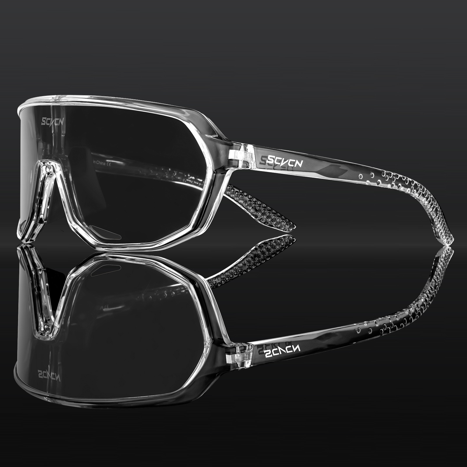 Gafas de Ciclismo Deportivo de PC, Lentes Intercambiables para Deportes al Aire Libre