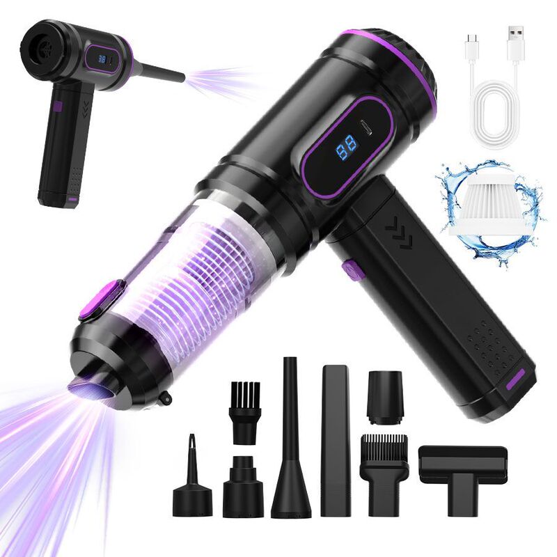 New Model of Handheld Car-Mounted Wireless Vacuum Cleaner with Blowing and Suction Functions, High-Power Dust Blower, Portable Multi-Functional Vacuum Cleaner New Model of Handheld Car-Mounted Wireless Vacuum Cleaner with Blowing and Suction Functions, High-Power Dust Blower, Portable Multi-Functional Vacuum Cleaner