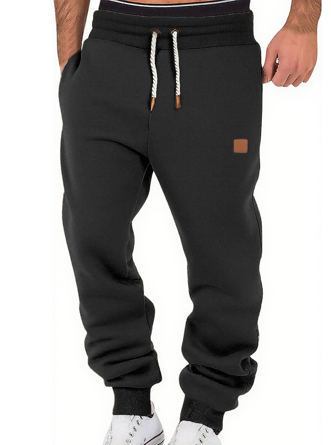 Comercio exterior transfronterizo Amazon primavera y otoño hombre casual pantalones deportivos de color tendencia pantalones Europeos y estadounidenses pantalones sueltos para hombre