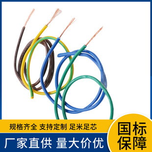 WDUZBN(B1)-BYJ 1.5 2.5 4 6 10 16 Flame Retardant Wire for Public Places Non-toxic and Fire-resistant