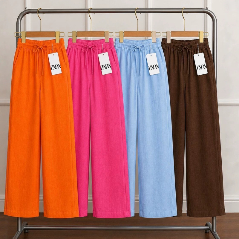 Women Joggers Pant Casual Women's Wide-Leg Pants Wholesale Palazzo Pants Available Women Joggers Pant Casual Women's Wide-Leg Pants Wholesale Palazzo Pants Available