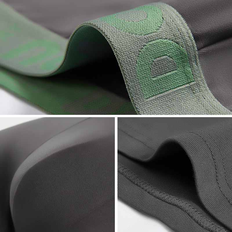 60s Xinjiang algodón calzoncillos Boxer de los hombres transpirable cómodo panal antibacteriano entrepierna Mediados de cintura deportes juveniles Boxer shorts