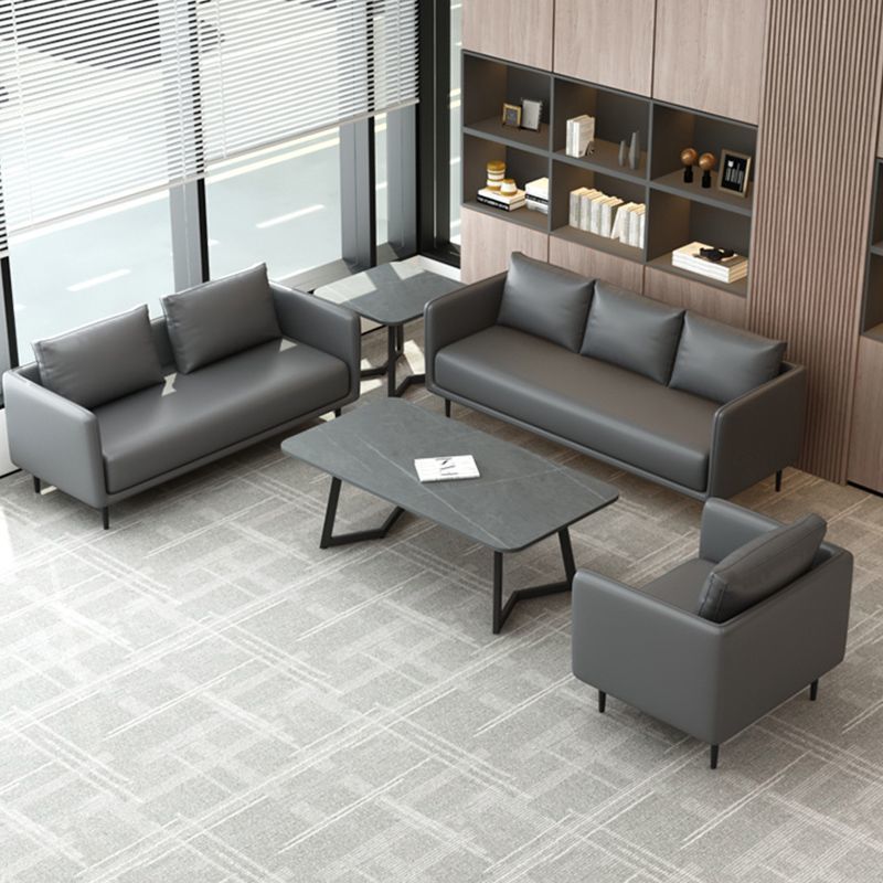 Sofá de oficina 4s tienda de ocio trabajo de negocios recepción de invitados descanso sala de espera negociación de la placa de roca sofá combinado