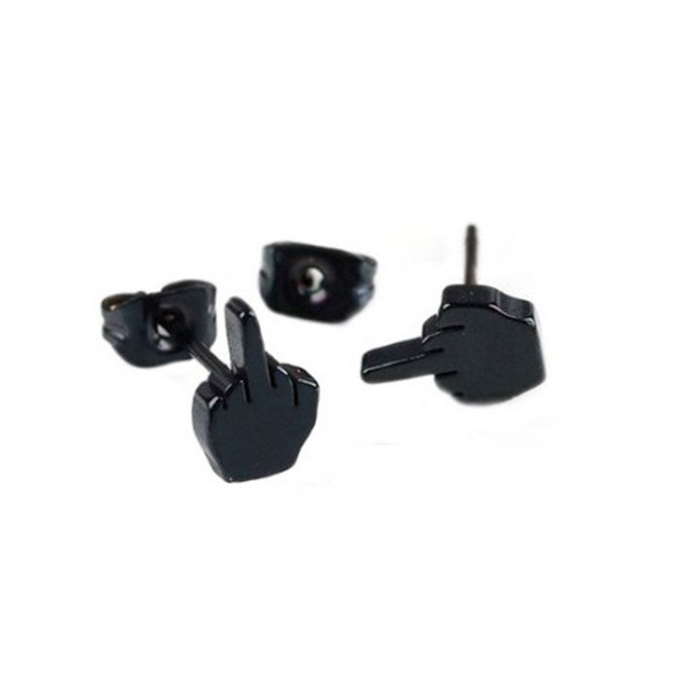 2022 nueva moda de los hombres de moda de las mujeres solo negro de titanio de acero