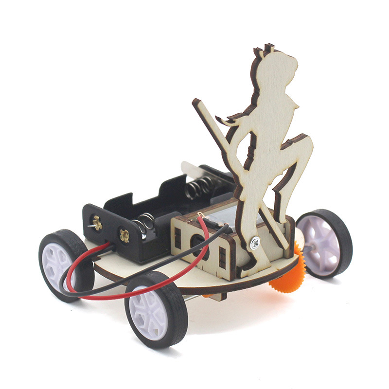 Kit de proyectos de ciencia y tecnología, materiales para experimentos científicos, juguete de madera para ensamblar, herramienta educativa, modelo de invención para estudiantes