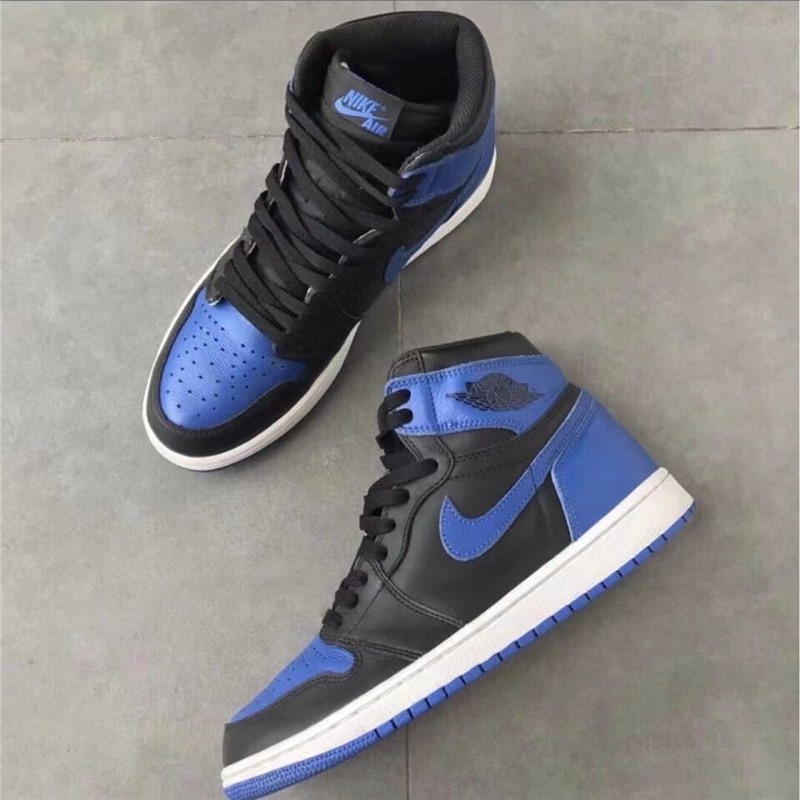 Light gray aj1 pure original high top-royal
