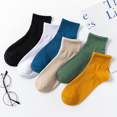 Cross-border Amazon socks men's spring autumn mid-calf summer large size men's socks sports cotton socks men's socks Zhuji wholesale