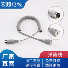 202手柄平行弹簧线美容仪器美甲器大功率传输线材电源线厂家批发