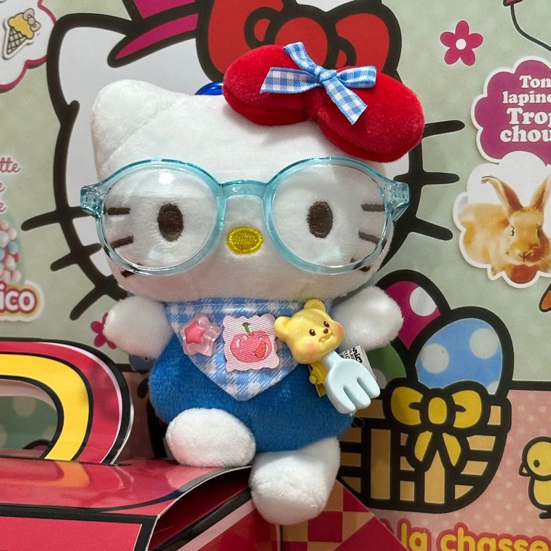ハローキティバッグペンダントリトルシェフシリーズハローキティ人形ペンダントかわいい漫画人形キーホルダー|undefined
