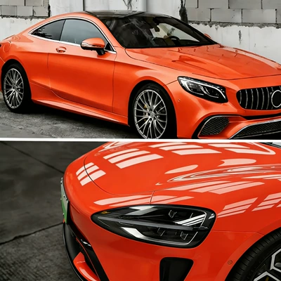 Orange Car Paint Protection Film – Car paint protective film