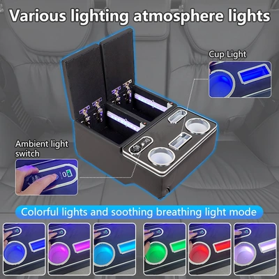 Storage Armrest Box Hiace200 – Armrest box
