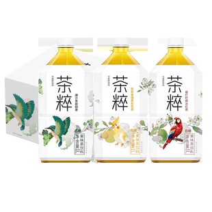 今麦郎茶粹1L整箱批暴打柠檬冰红茶萃果味茶饮料大瓶装绿茶-阿里巴巴