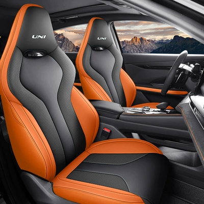 Surround Car Seat Cushion Covers | Modelə uyğun (Original) oturacaq örtükləri - shadow-orange-standard-edition-note-model-year-rear-all-inclusive