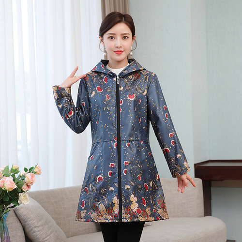 Winter and Autumn Overcoat Wholesale Adult Women Waterproof Oil-Proof Fashion Apron Long Sleeve Fleece Thick Great Coat Workwear