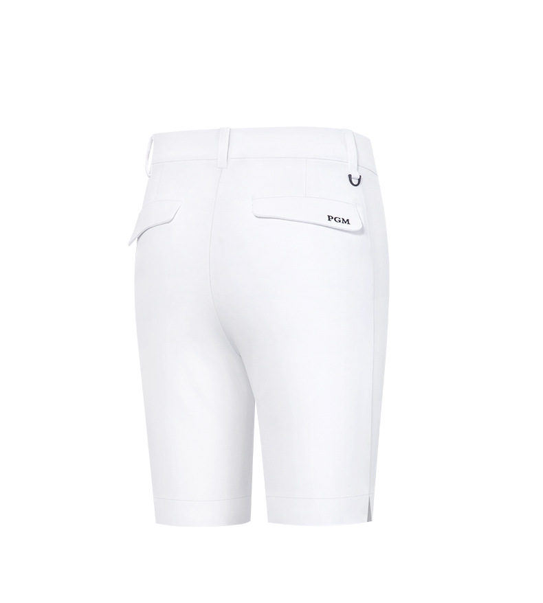 Quần short golf nữ PGM co giãn chống nước dài 5 tấc — KUZ129-màu xanh hải quân, KUZ129-màu trắng, KUZ129-Màu đen, KUZ129-Kaki chi tiết 16