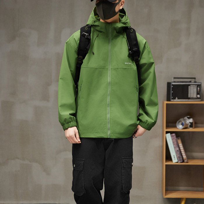 冲锋衣外套男士秋冬季美式登山防水潮流户外三合一棉服工装夹克男|undefined