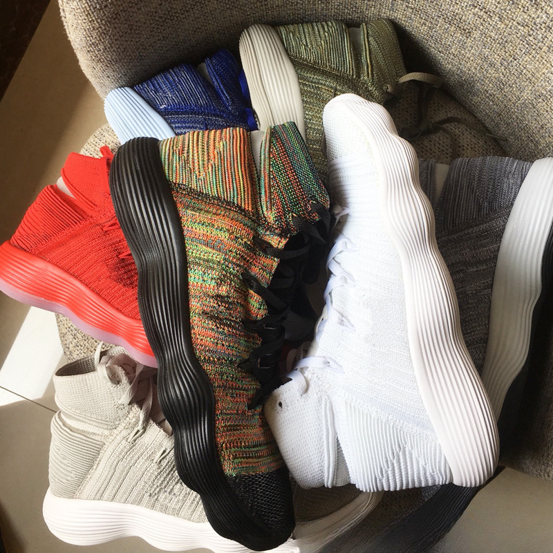 Cross-Border Hyperdunk Hd2017 Flyknit Men's Low-Cut Woven Practical Wear-Resistant Basketball Shoes for Men