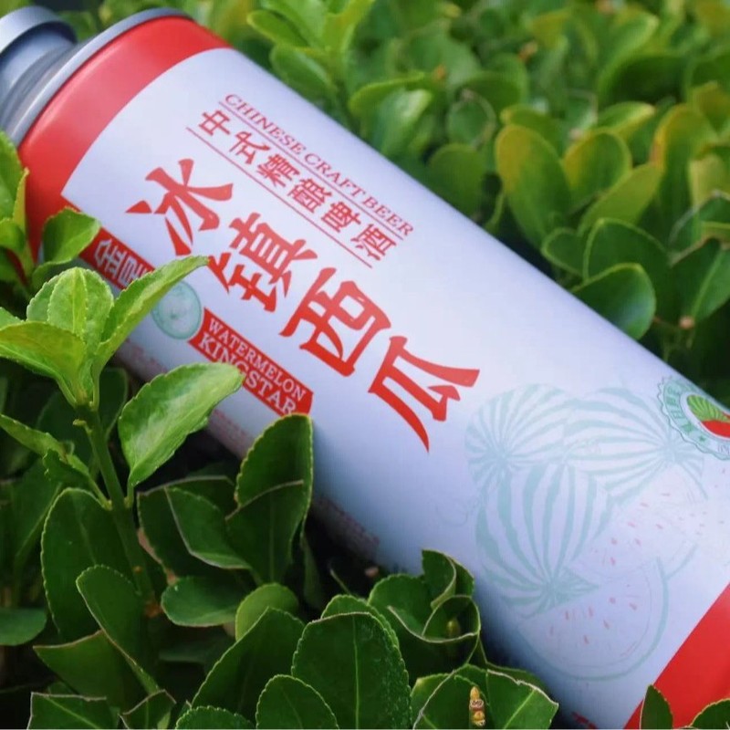 【保证正品】金星冰镇西瓜西中式精酿啤酒1L*6罐尝鲜装2罐|undefined