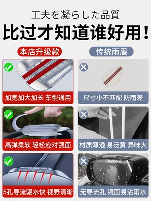 Rearview mirror rainproof sticker | Universal Rainproof Car