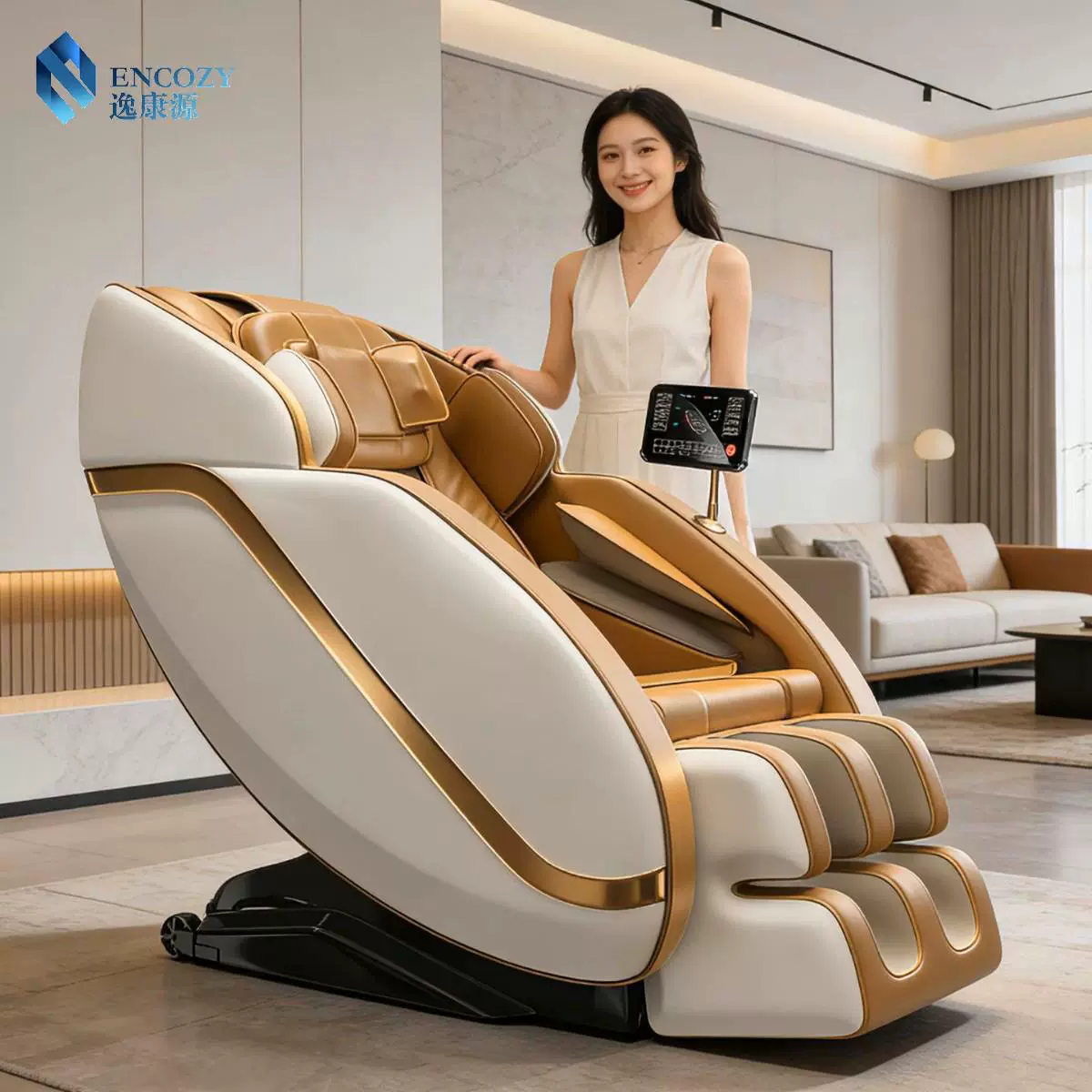 跨境家用多功能按摩椅全身电动太空舱老人音乐按摩椅智能按摩沙发
