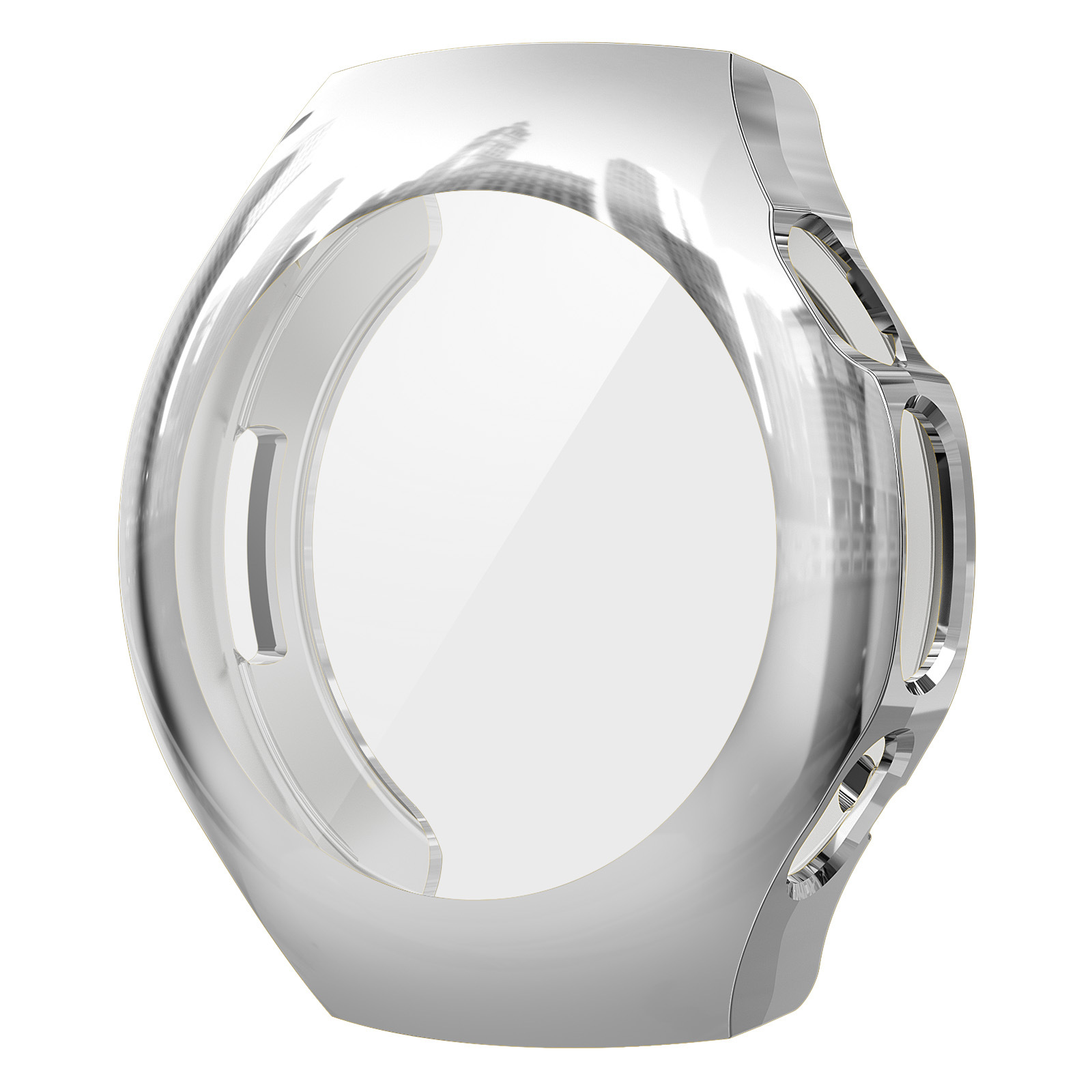 The new product is suitable for the HUAWEI Watch5 protective case. The Huawei Watch5 watch features a fully covered electroplated TPU case undefined