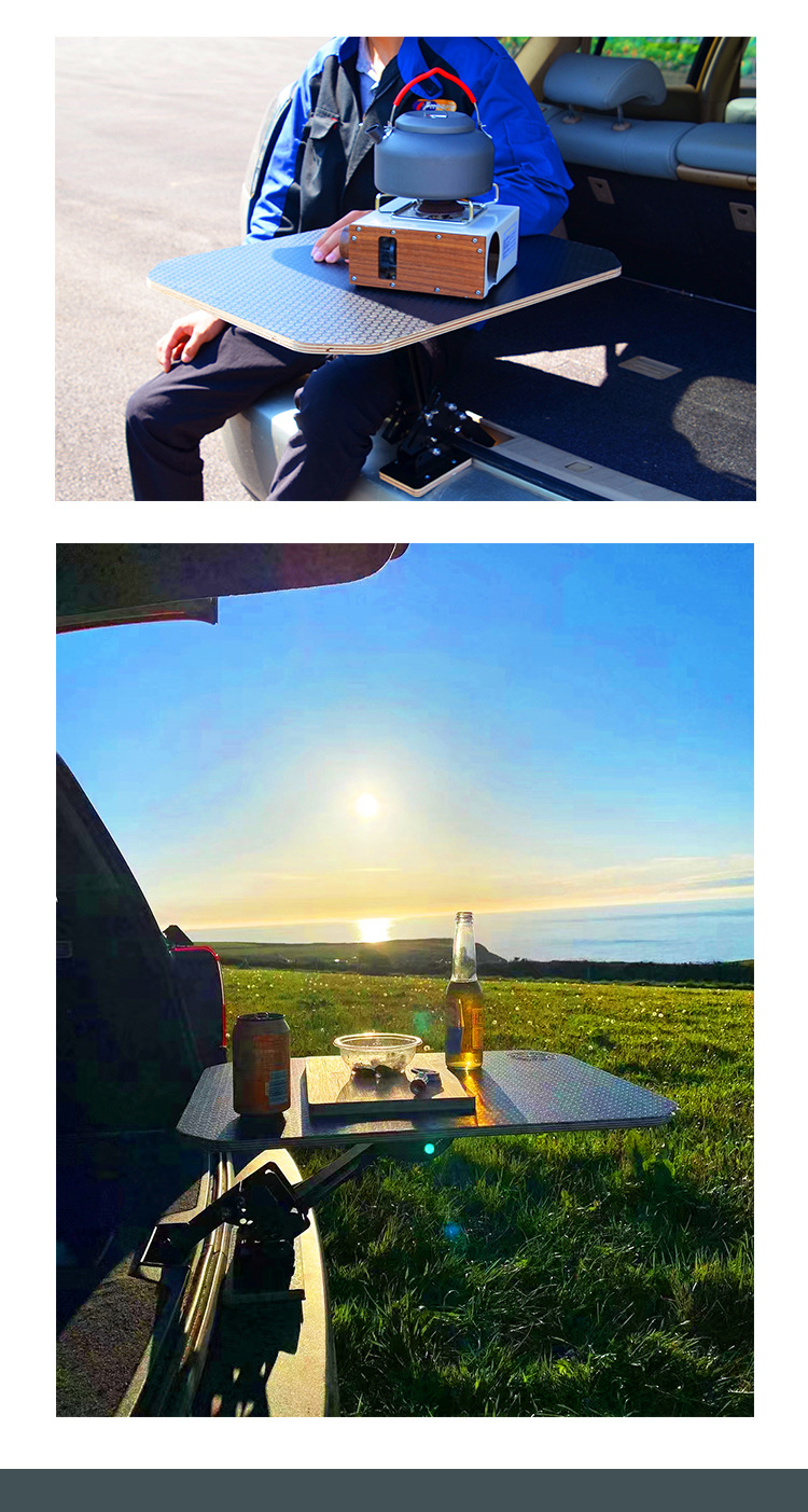 Trunk Table Storage Portable Camping Table Camping Table